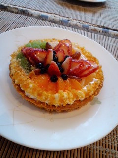ホットケーキMIXで簡単フルーツタルト-レシピのメイン写真