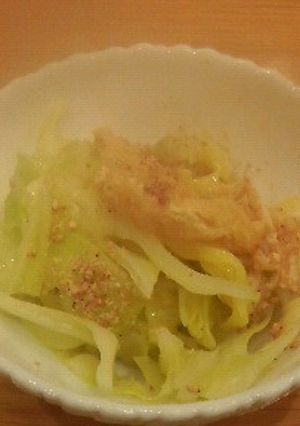 キャベツと油揚げの三杯酢-レシピのメイン写真