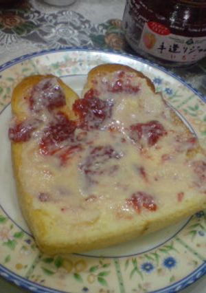 スイーツ!?リッチなアイストースト♪-レシピのメイン写真