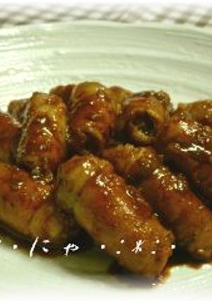 母直伝!豚肉の梅しそ巻き巻き♫♬-レシピのメイン写真