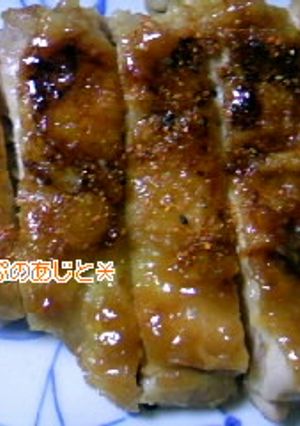 ぷりぷり鶏ももの南蛮味噌照り焼き-レシピのメイン写真
