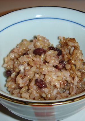 マクロビ　小豆御飯！-レシピのメイン写真