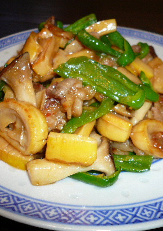 たけのこと豚肉の中華炒め-レシピのメイン写真