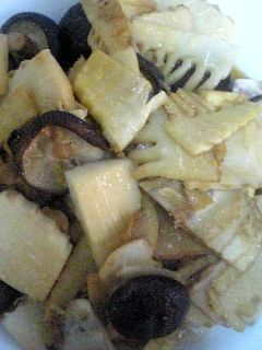 ☆筍と椎茸のバター醤油炒め☆-レシピのメイン写真