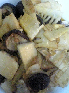 ☆筍と椎茸のバター醤油炒め☆-レシピのメイン写真