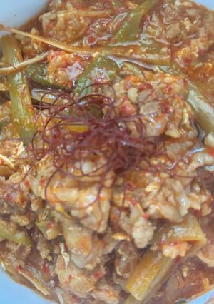 フライパンで簡単！旨辛豚こまクッパ😋-レシピのメイン写真
