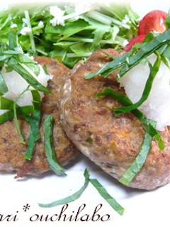 さっぱり栄養満点!鰯のつみれバーグ-レシピのメイン写真