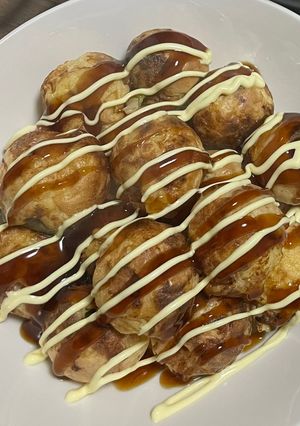【たこ焼き粉なし】たこ焼き-レシピのメイン写真
