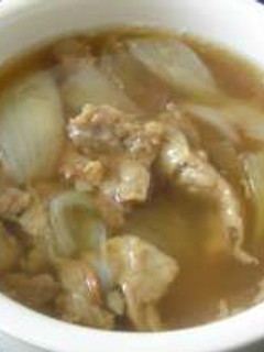 とろとろ牛すじ肉と玉ねぎのスープ-レシピのメイン写真
