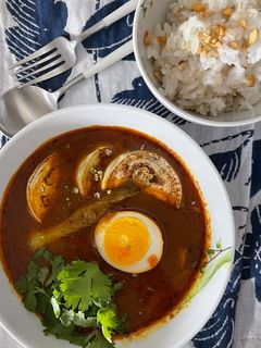 白ナスとチポロットのチキンスープカレー-レシピのメイン写真