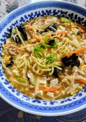 本格派の酸辣湯（スーラータン）＋酸辣湯麺-レシピのメイン写真