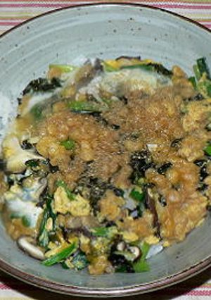 ハイカラ丼に海苔を足して「のり玉丼」-レシピのメイン写真