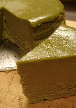 １５ｃｍの抹茶ベイクドチーズケーキその２-レシピのメイン写真