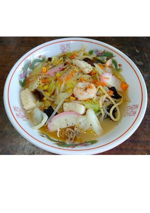 割と簡単、具だくさんテキトースープパスタ-レシピのメイン写真