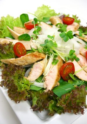おもてなしにもOK！豪快チキンサラダ☆-レシピのメイン写真