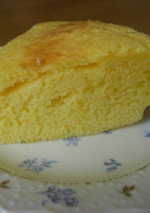 ホットケーキＭＩＸで簡単チーズ風味ケーキ-レシピのメイン写真