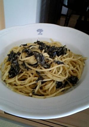 のりのパスタ-レシピのメイン写真