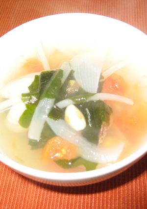 アサリとトマトのほっこりスープ-レシピのメイン写真