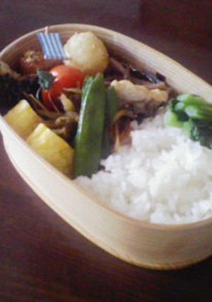 きんぴら弁当-レシピのメイン写真