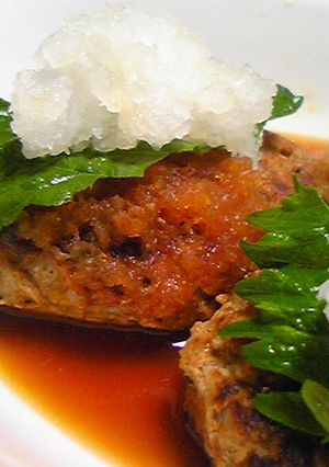 さっぱり！おろし和風ハンバーグ♪-レシピのメイン写真