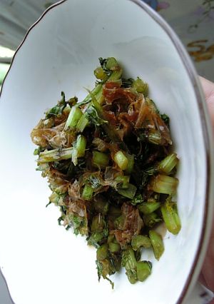 御飯がすすむ！大根葉の鰹甘辛いため-レシピのメイン写真