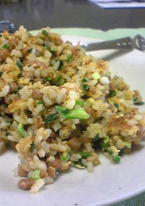 簡単おいしい☆納豆チャーハン♪-レシピのメイン写真