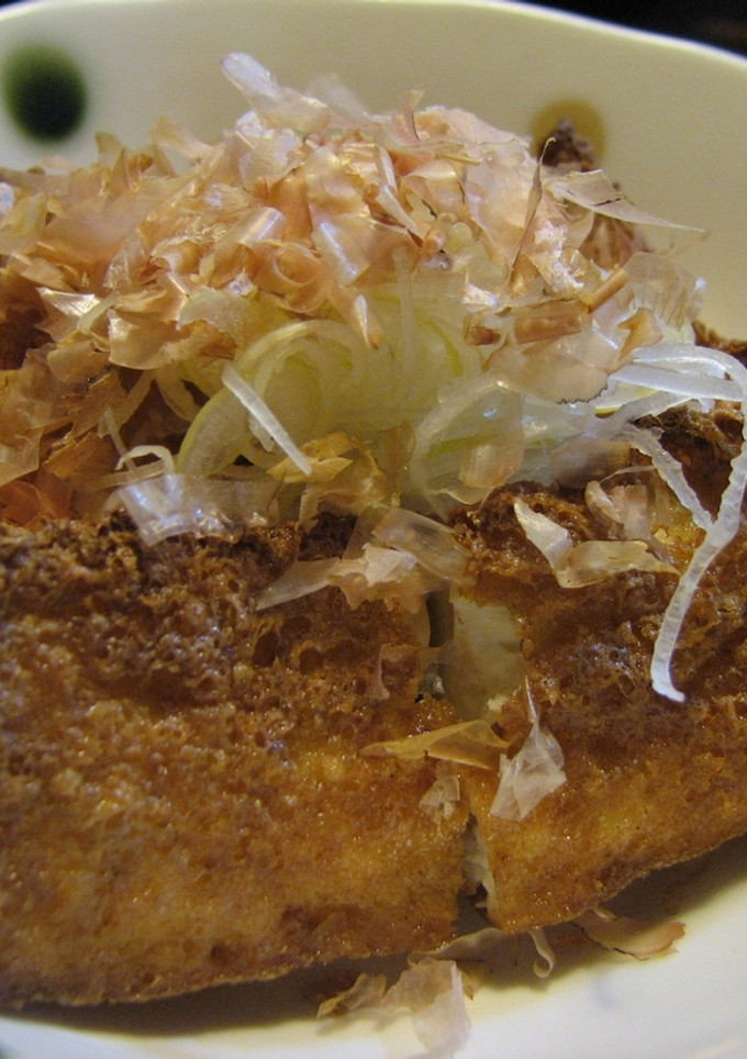 立ち呑み屋気分で厚揚げ焼き-レシピのメイン写真