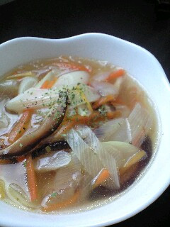 パパっと♪ヘルシー中華スープ☆-レシピのメイン写真