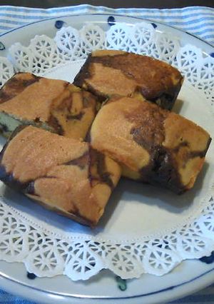 モカマーブルケーキ-レシピのメイン写真