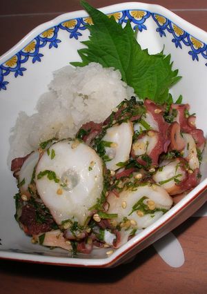 ごま油香る中華風たこ刺-レシピのメイン写真