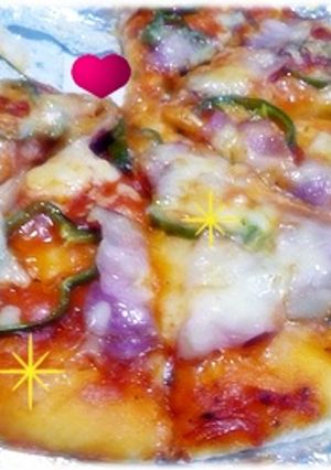 もちもちピザ^^*-レシピのメイン写真