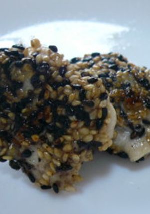 鶏むね肉のゴマ焼き-レシピのメイン写真