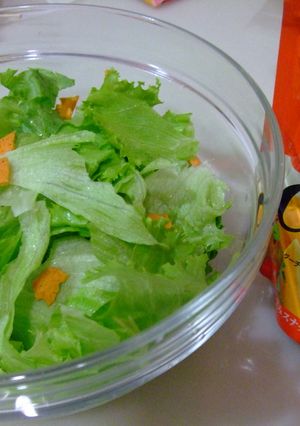 あっという間にできちゃったサラダ？！-レシピのメイン写真