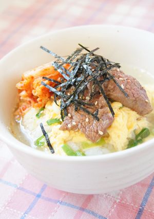 焼肉の〆に中華風お茶漬け♫-レシピのメイン写真