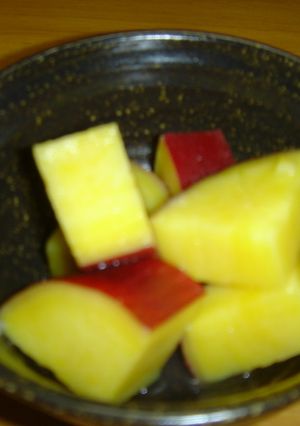 お弁当に！サツマイモのレモン煮-レシピのメイン写真