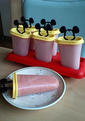 豆腐でカロリー↓↓　アイスキャンディー-レシピのメイン写真