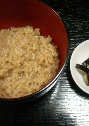 懐かしい味、茶がゆ♪-レシピのメイン写真