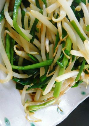 ○にらもやしのカレー炒め○-レシピのメイン写真
