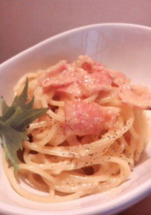 明太子カルボナーラ-レシピのメイン写真
