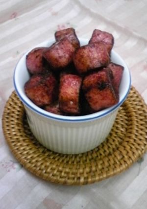 お麩とジャムのかるーいスナック-レシピのメイン写真