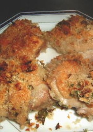 オーブンでカリッと・鶏肉香草パン粉焼き-レシピのメイン写真