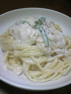 博多めんたいクリームパスタ-レシピのメイン写真
