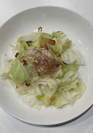 キャベツのペペロンチーノ！-レシピのメイン写真
