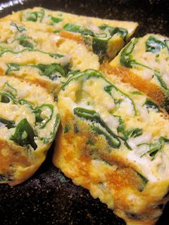 ネギわかめの卵焼き-レシピのメイン写真