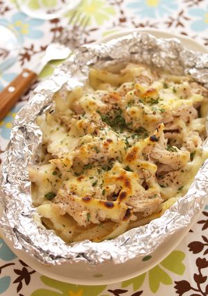ささみと玉葱のヘルシーホイル焼き-レシピのメイン写真