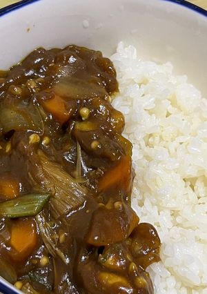 ひとり暮らしのカレーライス-レシピのメイン写真