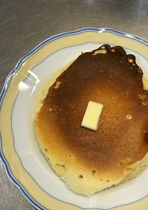 神配合！米粉入りホットケーキ-レシピのメイン写真