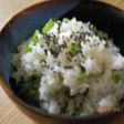 簡単!大根の葉とじゃこのまぜご飯!