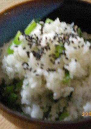 簡単!大根の葉とじゃこのまぜご飯!-レシピのメイン写真