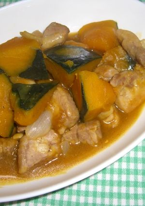 ご飯おかわり★かぼちゃと鶏のオイスター煮-レシピのメイン写真